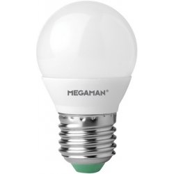 Megaman LED kapka P45 4.9W/40W E27 4000K 470lm NonDim 15Y opál˙