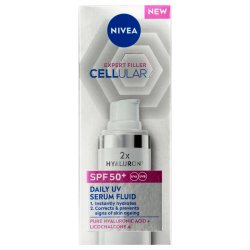 Nivea Denní UV sérum SPF 50+ Cellular Expert Filler Fluid 50 ml