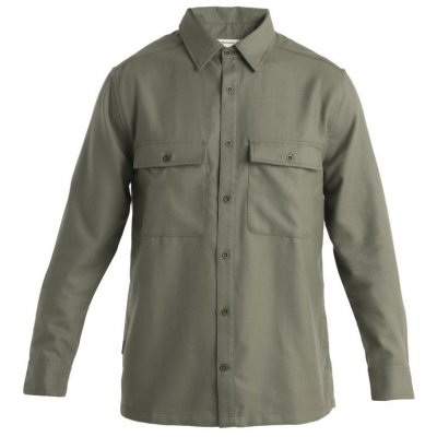 Icebreaker mens Merino 200 Dawnder LS flannel shirt Loden – Zboží Mobilmania