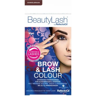 Refectocil í Brow & Lash Colour dark brown 7 ml – Zboží Mobilmania