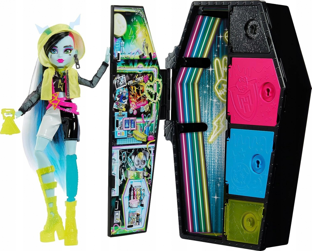 Monster High Skulltimate Secrets Neon Frankie HPD59