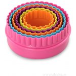 CREMO | oboustranná vykrajovátka KOLEČKA | hladká & vlnitá | 6 ks – Zboží Dáma