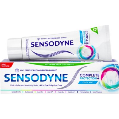 Sensodyne Kompletní ochrana Cool Mint pro citlivé zuby 75 ml – Sleviste.cz