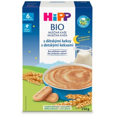 HiPP BIO s dětskými keksy na dobrou noc 250 g – Zbozi.Blesk.cz