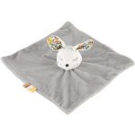 Teddies Zajíc/Zajíček usínáček chrastítko plyš 25x25 cm šedivý – Hledejceny.cz