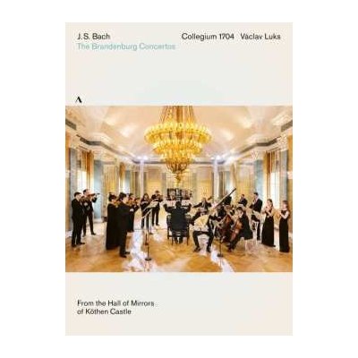 Johann Sebastian Bach - Brandenburgische Konzerte Nr.1-6 DVD – Hledejceny.cz