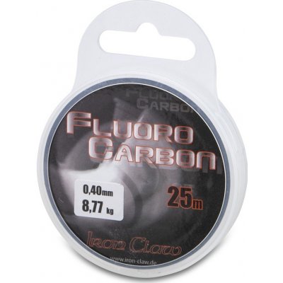 Iron Claw Fluorocarbon 25 m 0,14 mm – Zboží Mobilmania