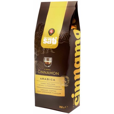 Sati Cinnamon mletá káva 250 g – Sleviste.cz