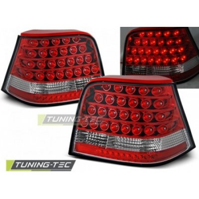 Světla zadní VW GOLF 4 09.97-09.03 RED LED – Zboží Mobilmania