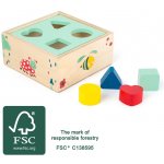 Small Foot Motorické Lesní krabička vkládání tvarů – Zbozi.Blesk.cz
