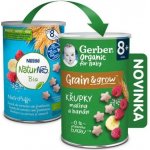 GERBER Organic křupky s malinami a banánem 35 g – Zboží Dáma