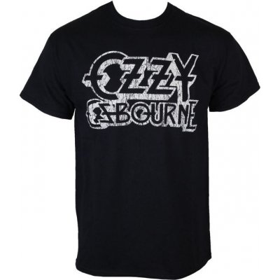 Rock off tričko metal Ozzy Osbourne Vintage Logo černá