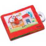 Lilliputiens textilní knížka slepička Paulette hledá kuřátka – Zboží Dáma