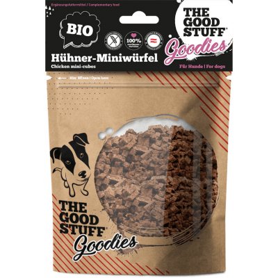 The Goodstuff BIO mini kostičky z kuřecího masa 200 g – Zboží Mobilmania