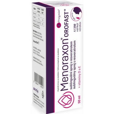 AXONIA Pharma Menoraxon Orofast 50 ml – Hledejceny.cz