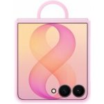 Samsung Z Flip7 Silikonový kryt s držákem na prst černý EF-PF766TBEGWW – Zboží Živě