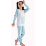 Dívčí pyžamo Lední medvídek 1F0896 modré – Zboží Dáma