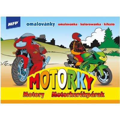 MFP Omalovánky Motorky