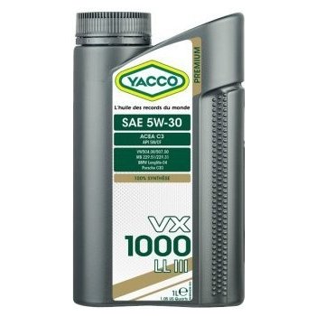 Yacco VX 1000 LL 5W-30 1 l