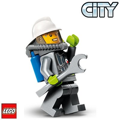 LEGO® 60374 Figurka Hasič - Speciální oblek – Zboží Mobilmania
