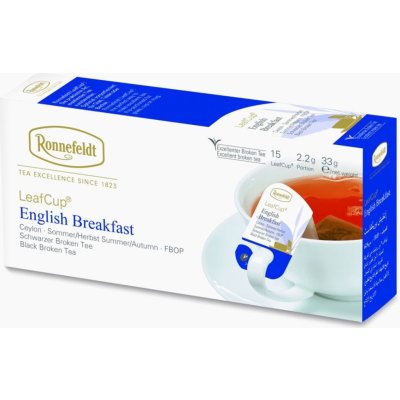 Ronnefeldt LeafCup English Breakfast 15 porcí – Sleviste.cz