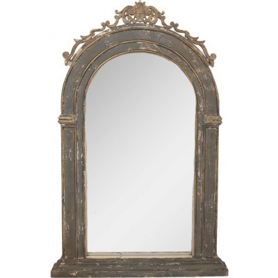 Clayre & Eef dřevěné antik s patinou 73 x 115 cm Šedé – Hledejceny.cz
