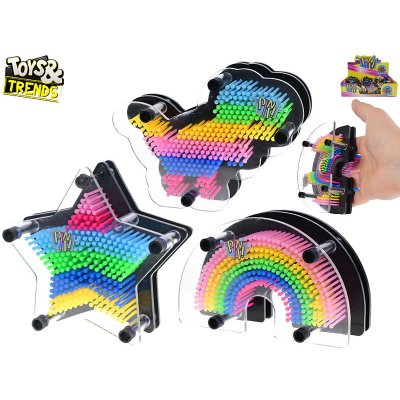 Toys&Trends Pin it! obrazce 3D otisky 6druhů – Zboží Živě