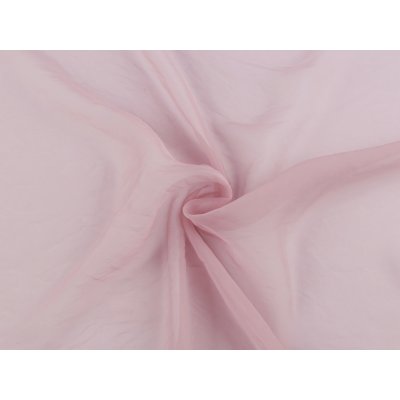 Organza dekorační / oděvní matná, krešovaná Varianta: 4 starorůžová 60651/156899/281069 – Sleviste.cz