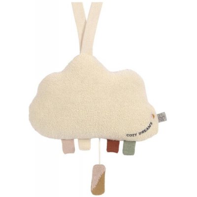 Lässig hudební hračka Knitted Musical Little Universe Cloud milky/powder pink – Hledejceny.cz