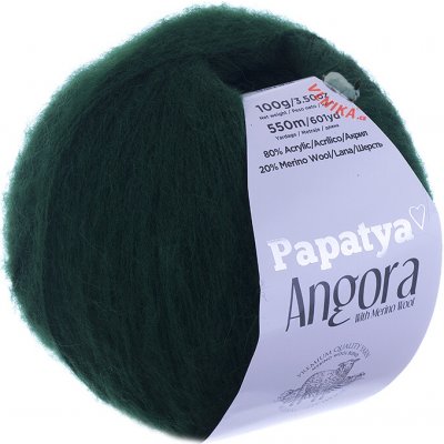 Kamgarn Příze Papatya Angora Merino Varianta: 6840 – Zboží Mobilmania