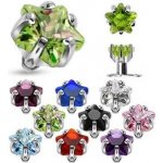 Šperky4U Microdermal ozdobná část závit MD01051-4-G – Zboží Mobilmania