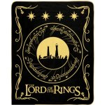 CurePink Fleece deka Lord of the rings Pán prstenů Společenství prstenů – Zboží Dáma