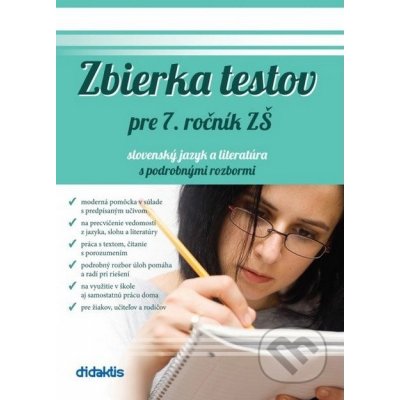 Zbierka testov pre 7. ročník ZŠ slovenský jazyk a literatúra s podrobnými rozbor – Zbozi.Blesk.cz