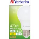 Verbatim LED žárovka E27 5,5W 470lm 40W typ A matná teplá bílá