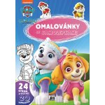 Omalovánky se samolepkami Tlapková patrola A4 Jiri Models – Sleviste.cz