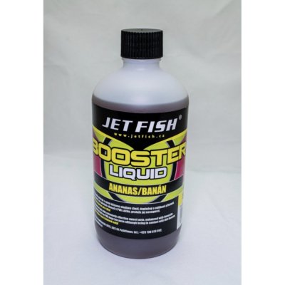 Jet Fish Booster Liquid Ananas / Banán 500 ml – Hledejceny.cz
