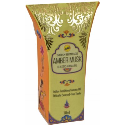 Sanu Babu Přírodní esenciální olej Amber Musk 10 ml – Hledejceny.cz