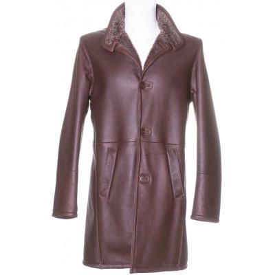 Kreibich pánská kožešinový kabát hnědá – Sleviste.cz