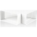 Spojka Vents Koleno 90° PVC 220 x 90 mm – Hledejceny.cz