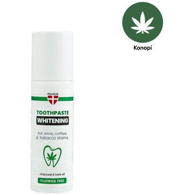 PALACIO Whitening s konopným olejem a aktivním uhlím 75 g – Hledejceny.cz