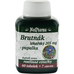 MedPharma Brutnák lékařský 205 mg + pupalka 67 kapslí