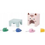 Janod vzdelávacia hra pre deti orientácia v priestore Mačka a myš Didaktik – Sleviste.cz