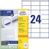 Etiketa Avery-Zweckform 3422 70 x 35 mm papír bílá 2400 ks
