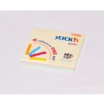 Stick´n Samolepící bloček Magic, 76x76mm, pastel mix, 100 lístků (21574) – Hledejceny.cz