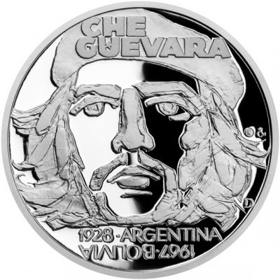 Česká mincovna Stříbrná medaile Kult osobnosti Che Guevara proof 31,1 g – Hledejceny.cz