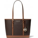 Michael Kors jet set travel small logo kabelka hnědá – Hledejceny.cz