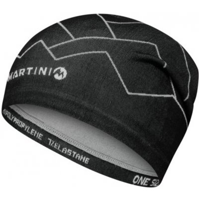Čepice Martini Argon Light Knitted Beanie Black/White – Hledejceny.cz