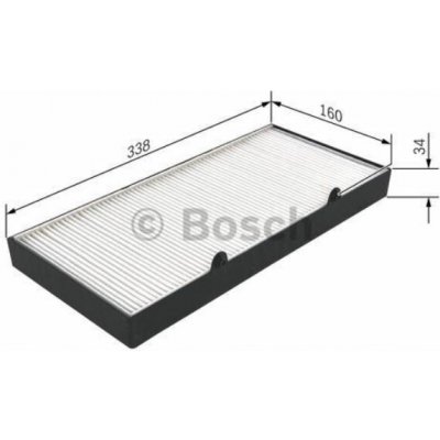 Filtr, vzduch v interiéru BOSCH 1 987 435 063 – Hledejceny.cz