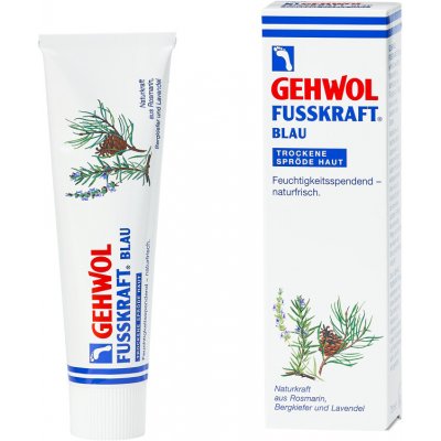 Gehwol Hydratační krém na suché a drsné nohy Fusskraft Blau 75 ml