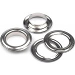 Průchodky s podložkou vnitřní Ø22 mm / vnější Ø34 mm Varianta: 2 nikl, Balení: 10 pár – Zboží Dáma